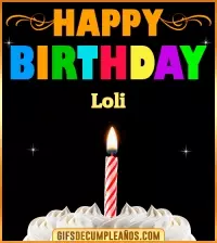 GiF Happy Birthday Loli